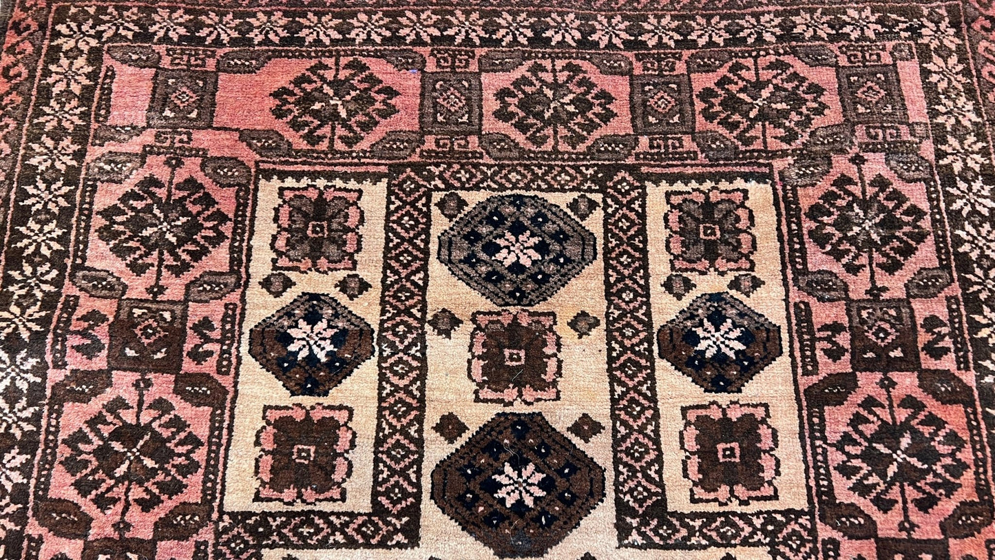 Tribal Baluch 2'8"x4'1" Area Rug