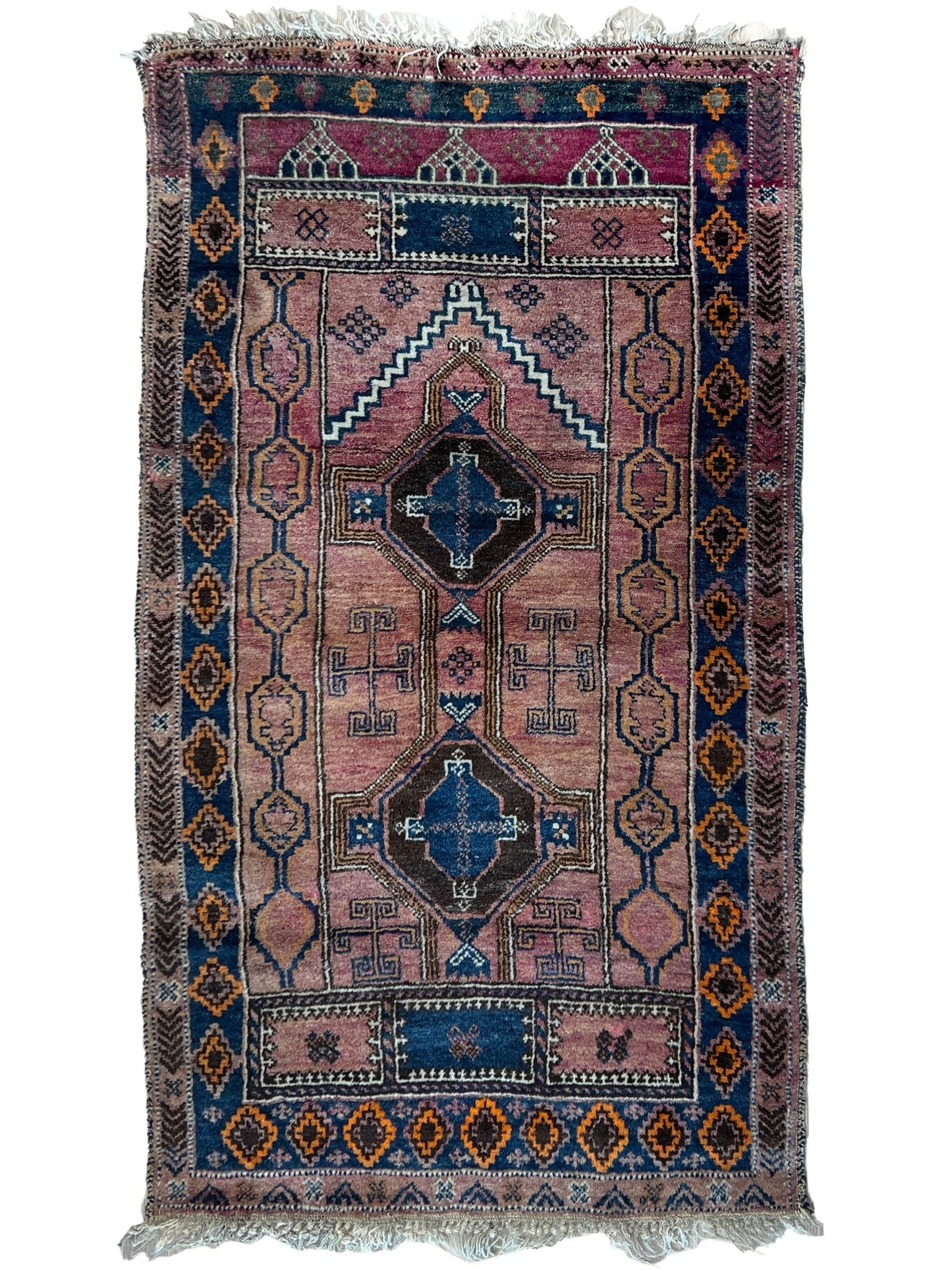 Tribal Baluch 2'3"x4' Area Rug