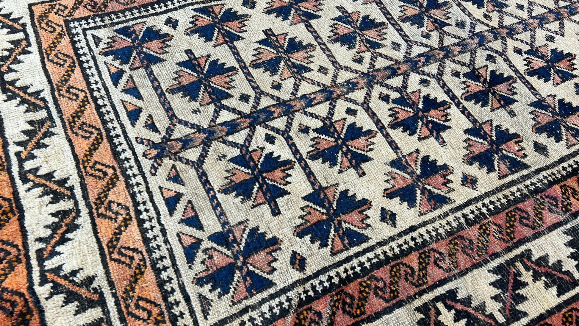 Tribal Baluch 2'11"x4'11" Area Rug