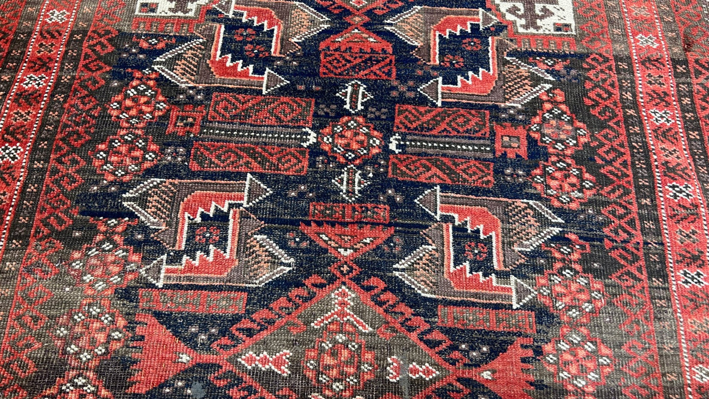 Tribal Baluch 2'9"x4'11" Area Rug