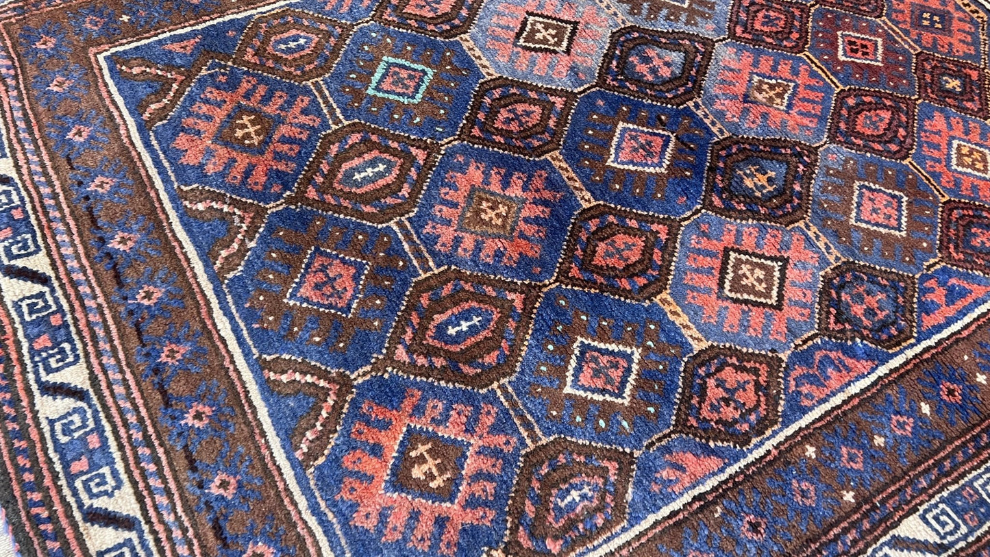 Tribal Baluch 2'8"x4'3" Area Rug