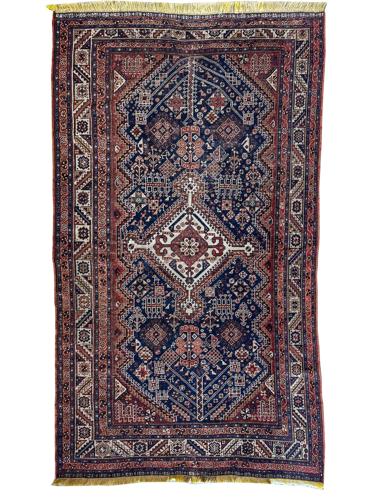 Persian Qashqai 4'5"x7'9" Area Rug