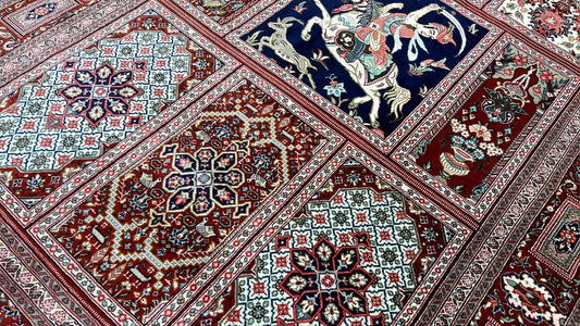 Persian Qum 2'7"x3'10" Area Rug