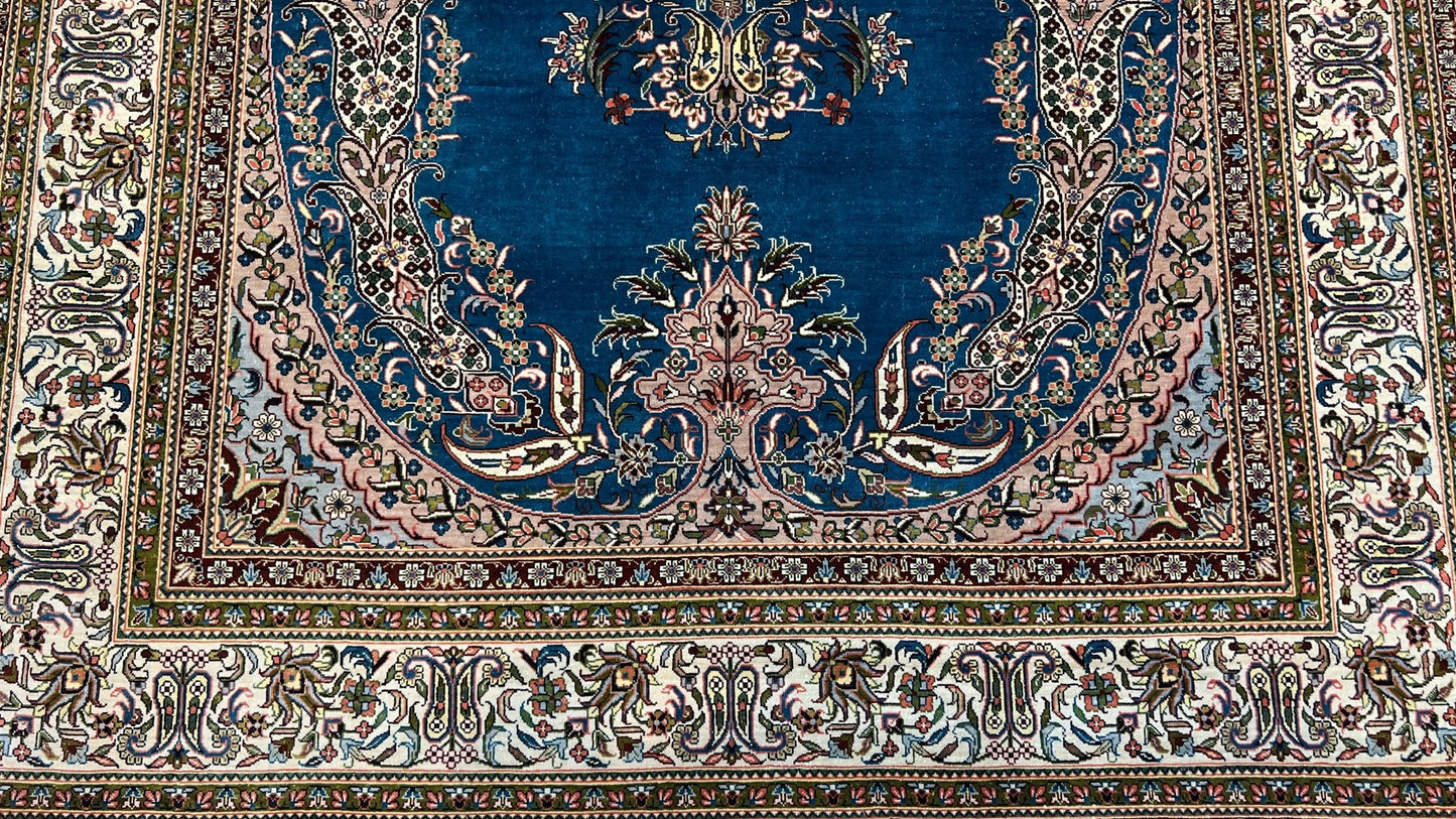 Traditional Qum 4'1" x 6' Area Rug