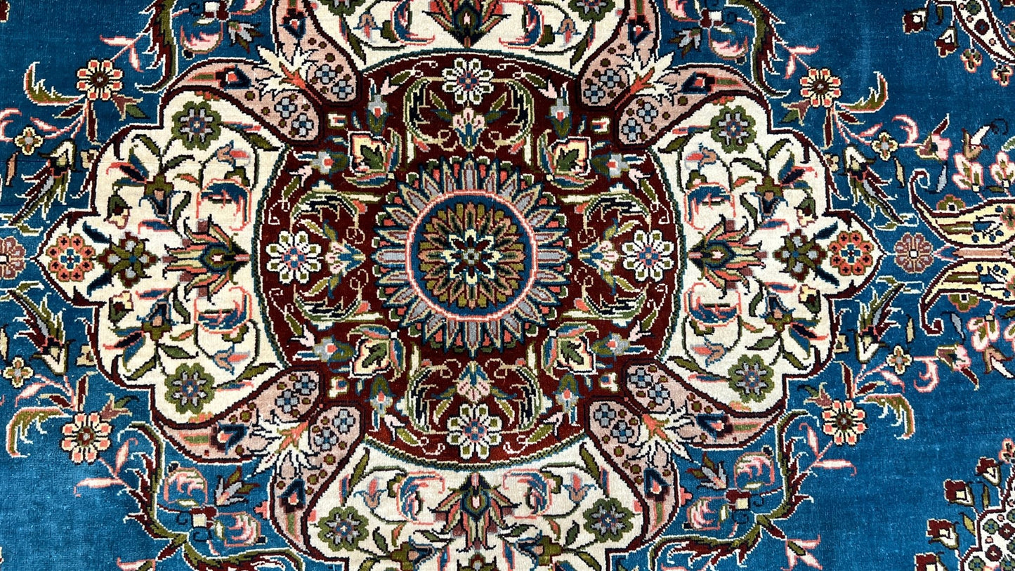 Traditional Qum 4'1" x 6' Area Rug