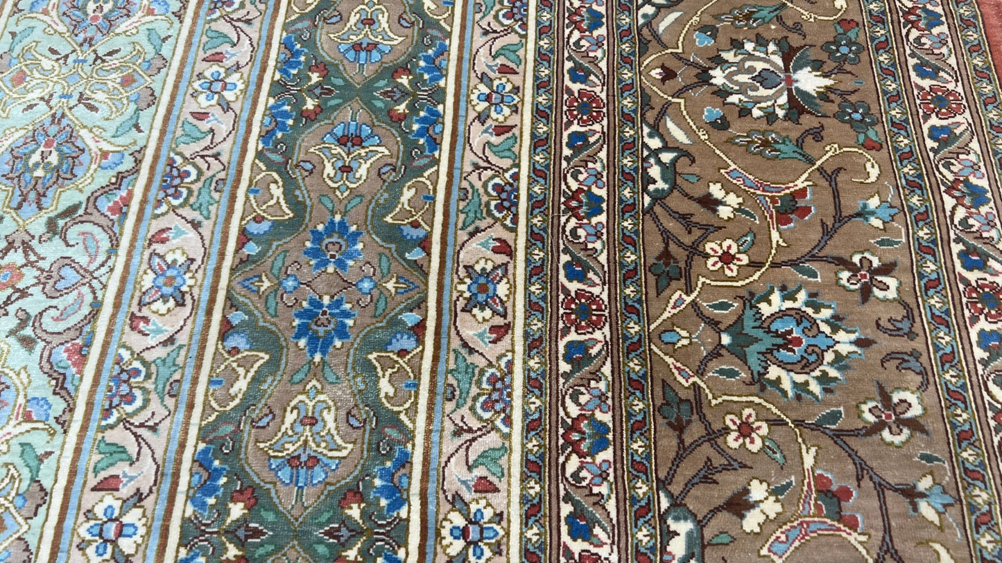 Persian Qum 4'7"x6'7" Area Rug