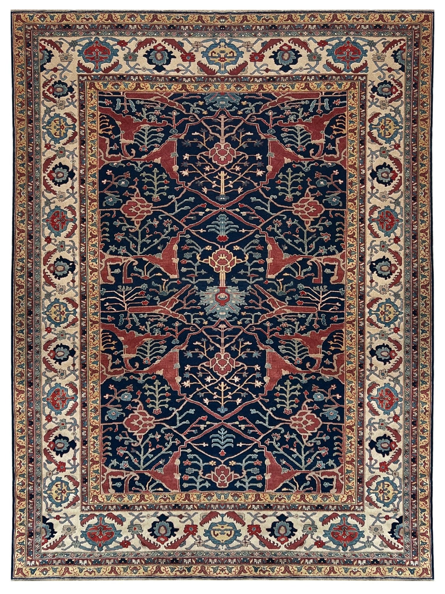 Turkish Bijar 9'5" x 12'10" Area Rug