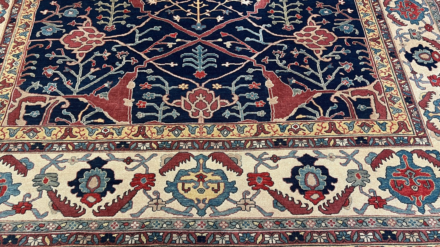 Turkish Bijar 9'5" x 12'10" Area Rug