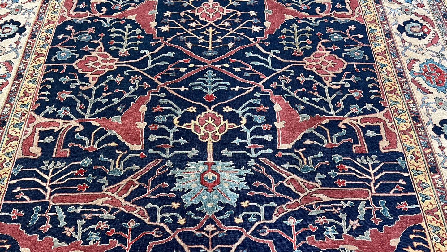 Turkish Bijar 9'5" x 12'10" Area Rug