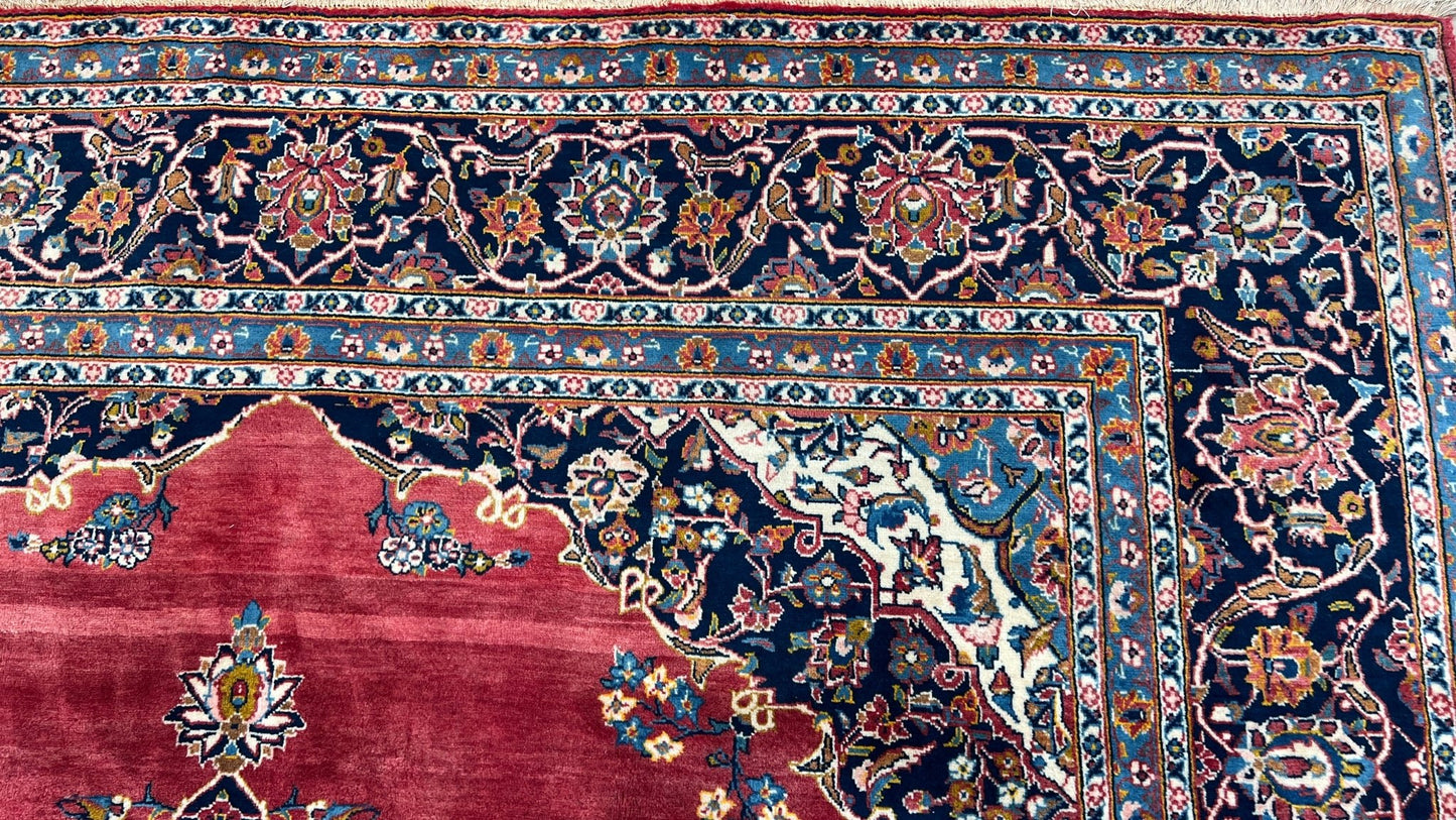 Persian Kashan 8'3"x12'11" Area Rug