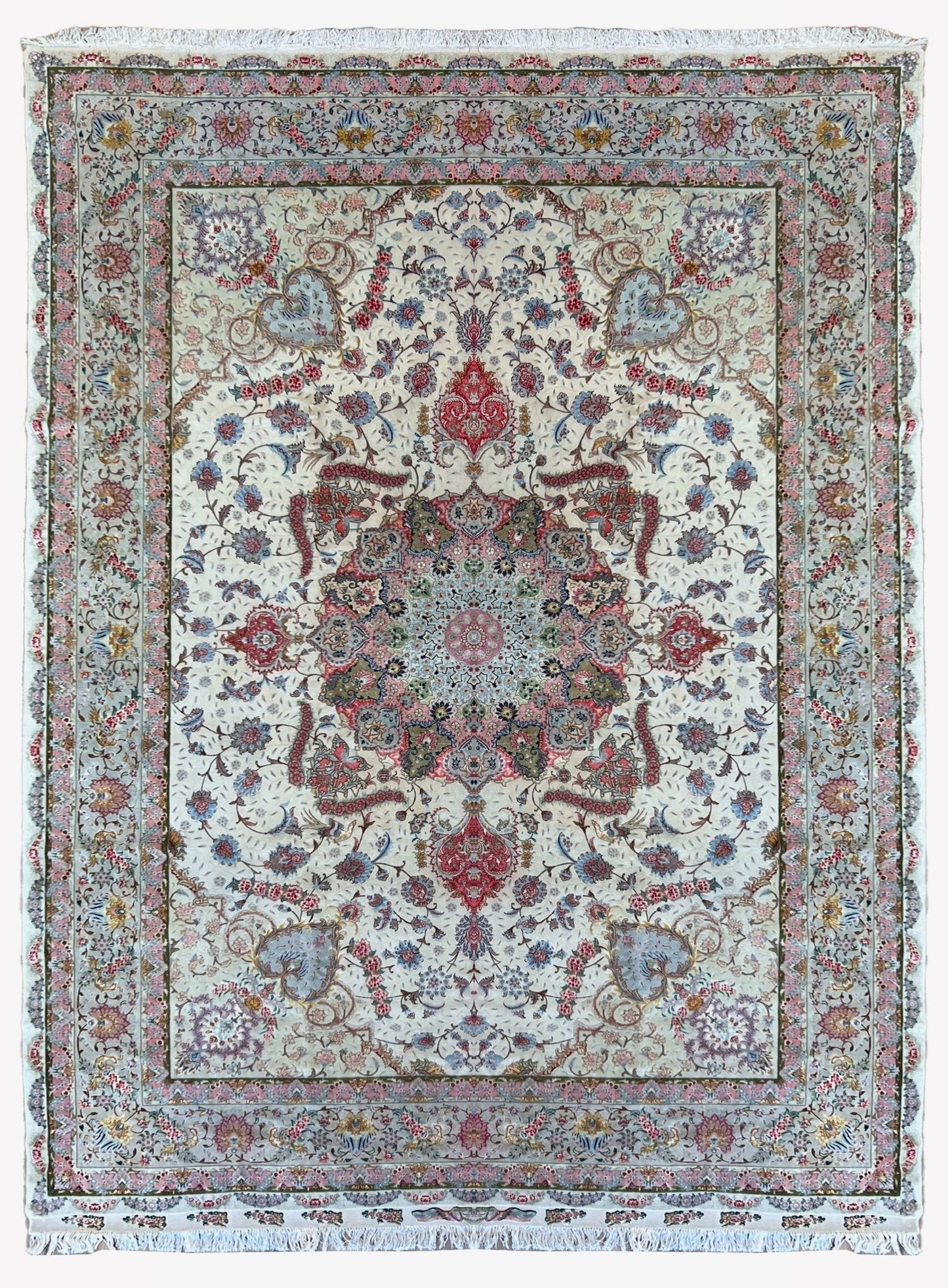Persian Tabriz 8'10"x11'10" Area Rug