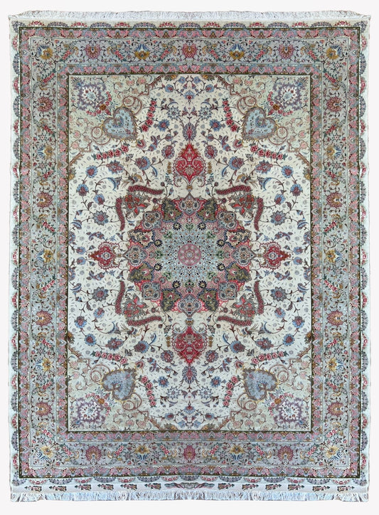 Persian Tabriz 8'10"x11'10" Area Rug