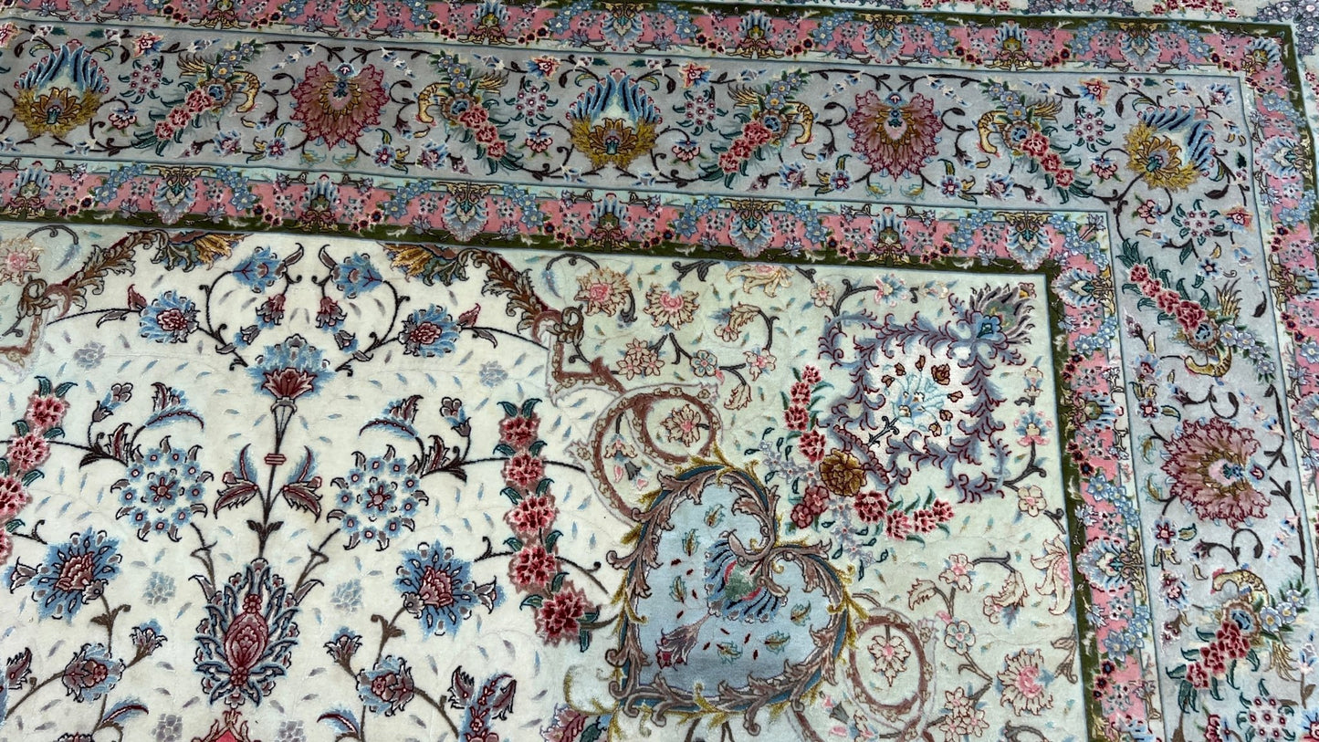 Persian Tabriz 8'10"x11'10" Area Rug