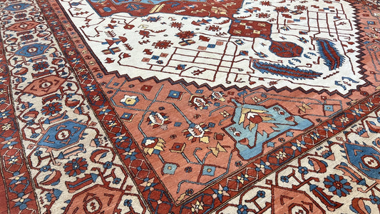 Transitional Serapi 12'10"x19' Area Rug