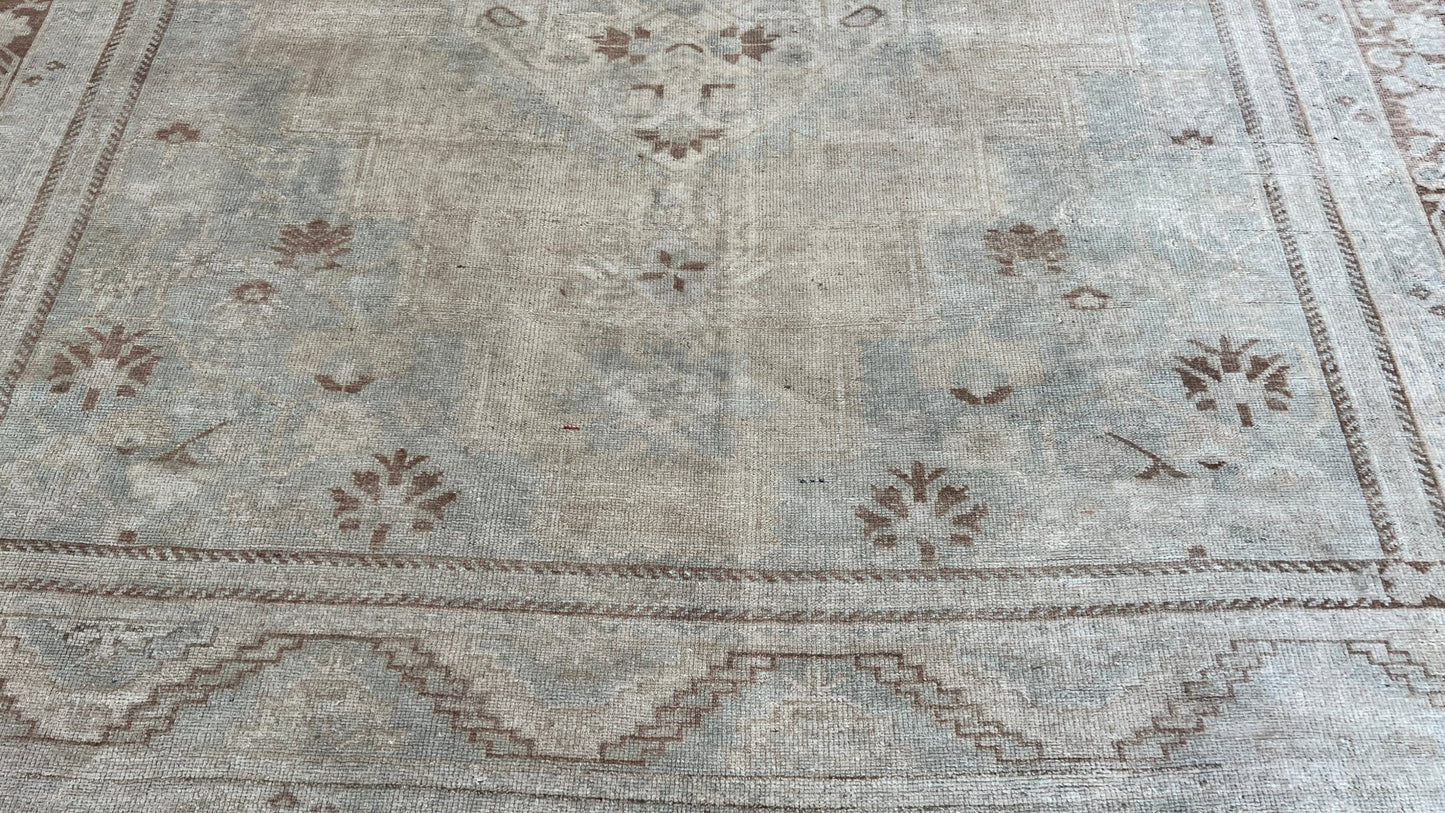 Turkish Vintage 7'10"x11'7" Area Rug
