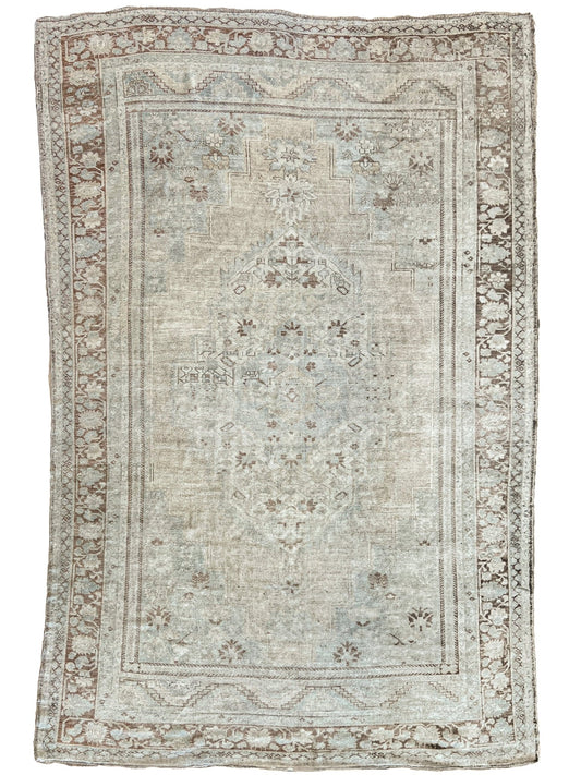 Turkish Vintage 7'10"x11'7" Area Rug