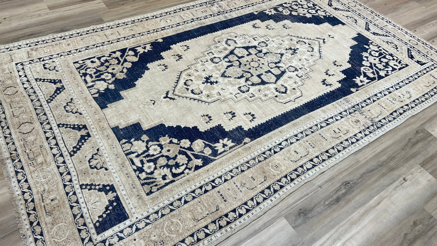 Turkish Vintage 6'5"x10'7" Area Rug