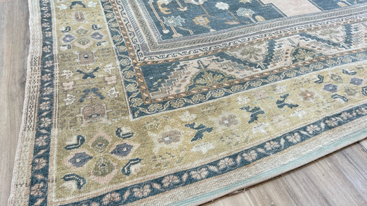 Turkish Vintage 7'4"x11'5" Area Rug