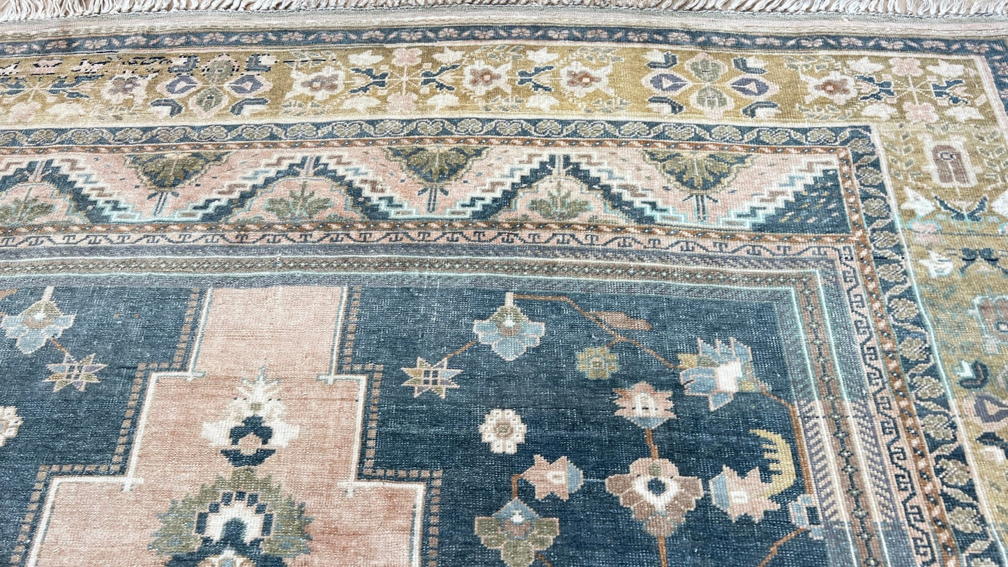 Turkish Vintage 7'4"x11'5" Area Rug