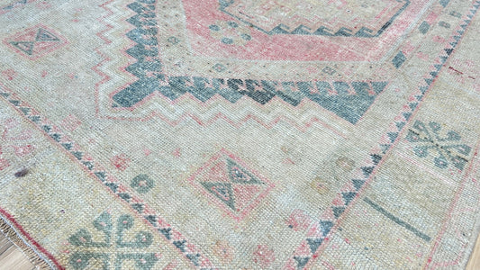 Turkish Vintage 3'6"x5'7" Area Rug