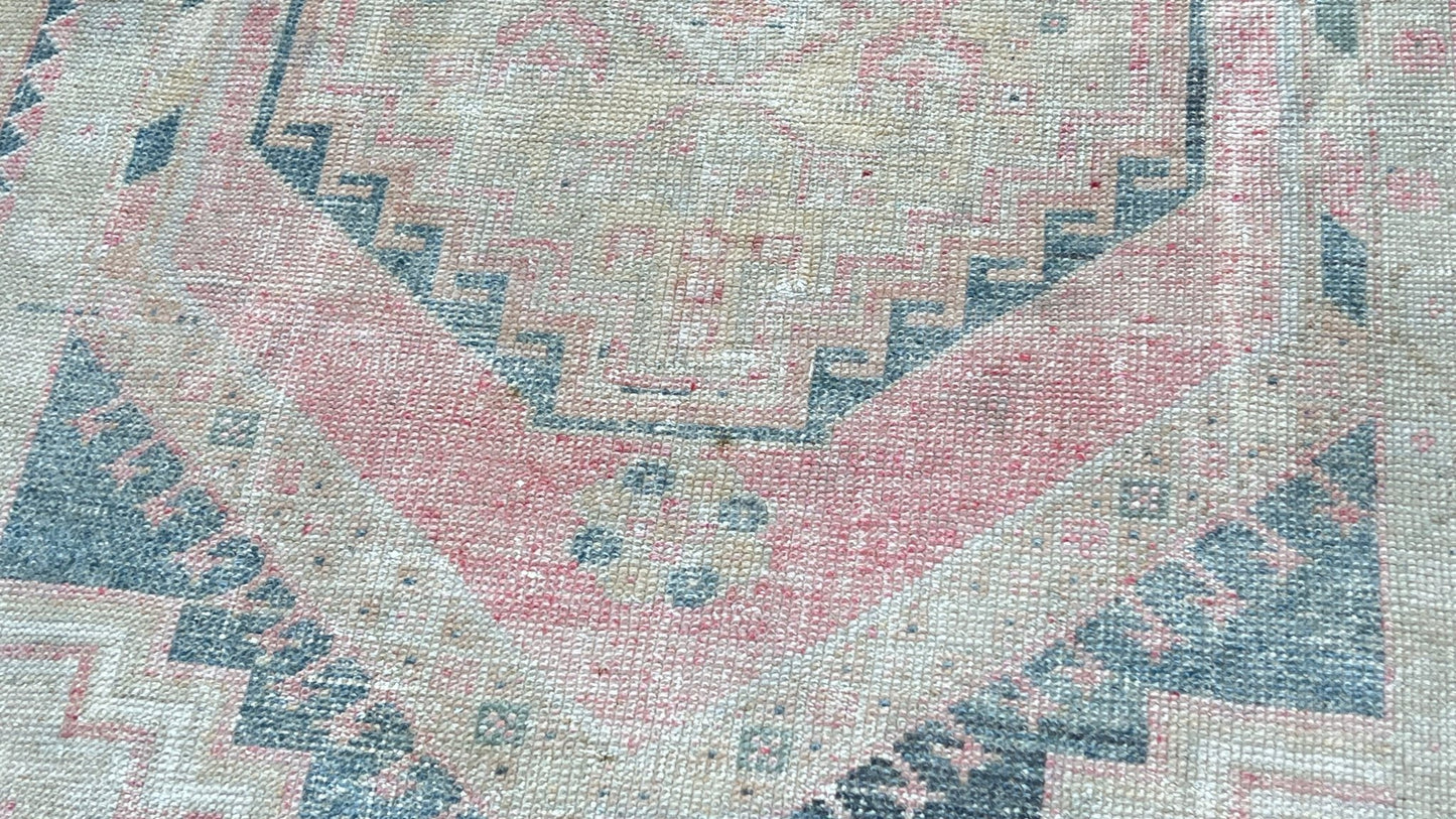 Turkish Vintage 3'6"x5'7" Area Rug