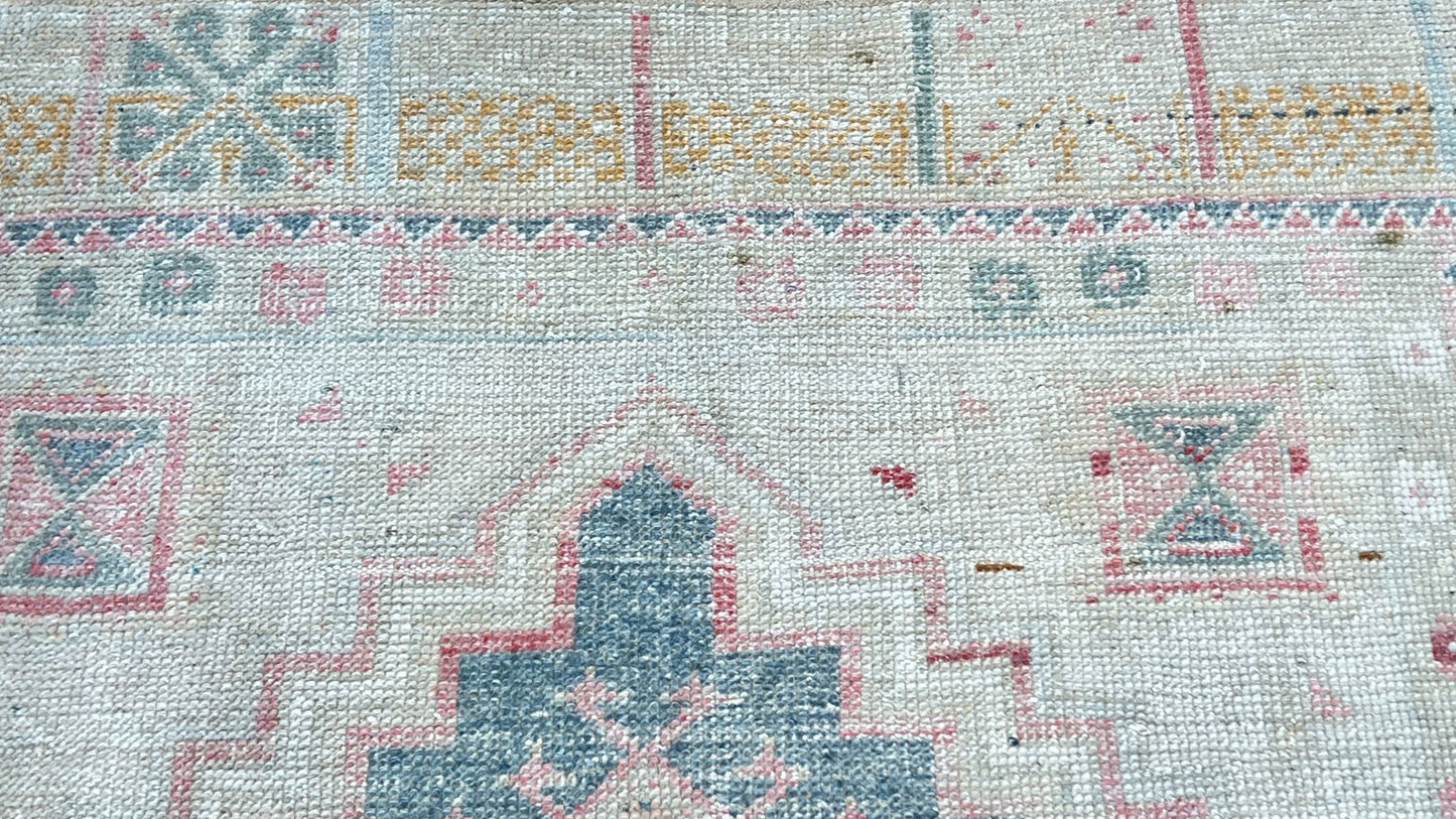 Turkish Vintage 3'6"x5'7" Area Rug