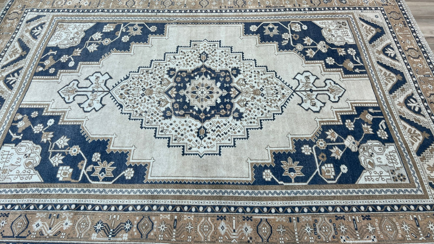 Turkish Vintage 6'1"x9' Area Rug