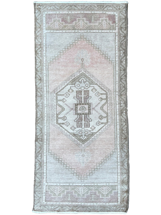 Turkish Vintage 1'7"x3'5" Area Rug