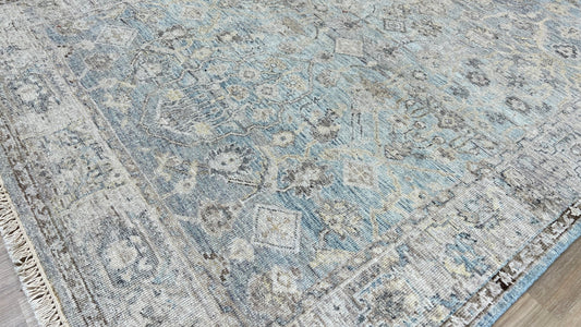 Vintage Look Oushak 4'3"x6' Area Rug