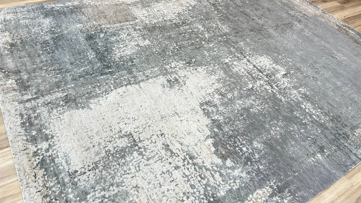 Abstract Modern 9'2"x12'2" Area Rug