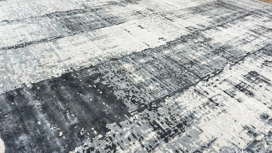 Abstract Modern 9'x11'11" Area Rug