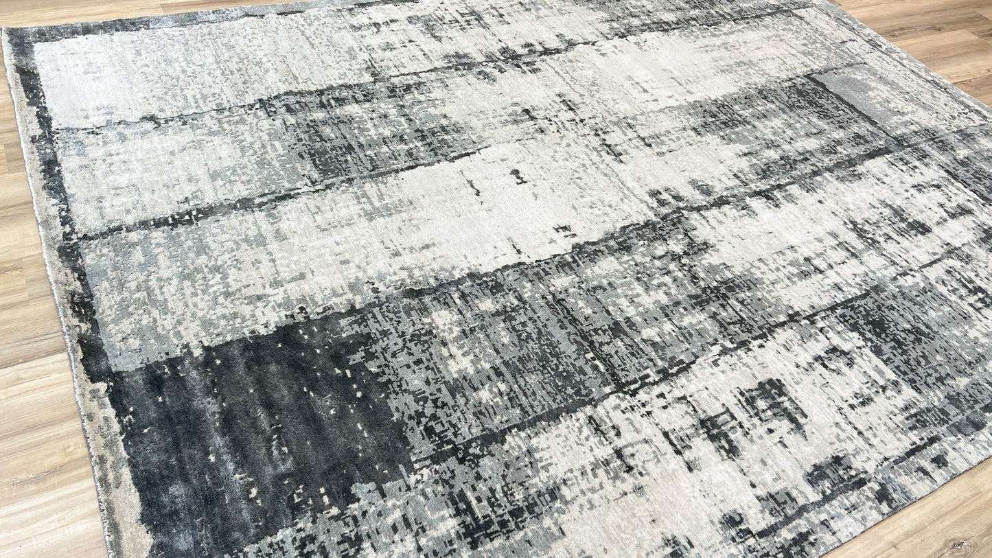 Abstract Modern 9'x11'11" Area Rug