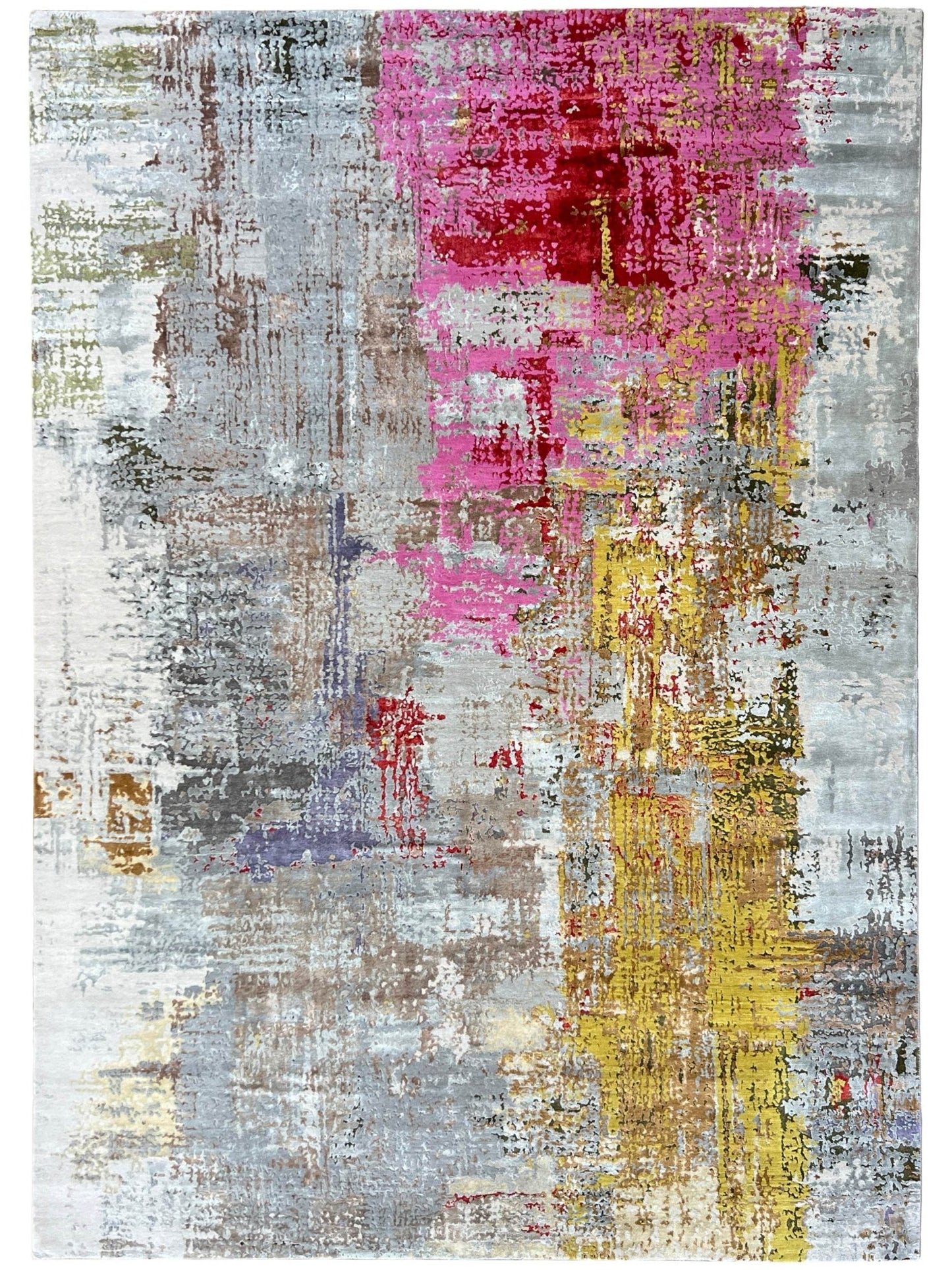 Abstract Modern 10'x14' Area Rug