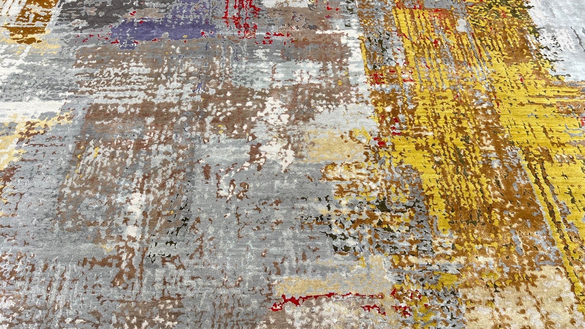 Abstract Modern 10'x14' Area Rug