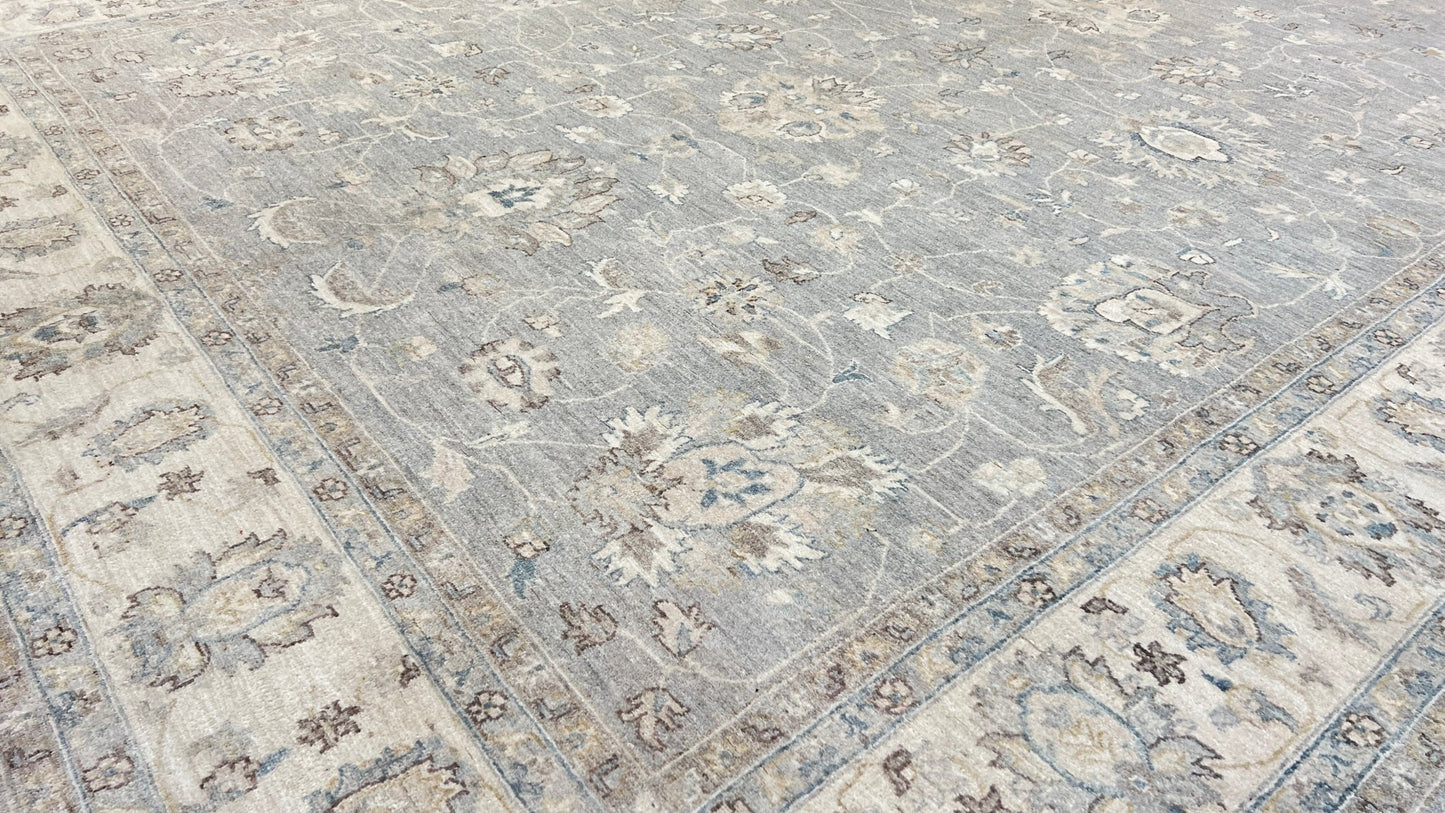 Floral Oushak 9'10"x13'10'' Area Rug