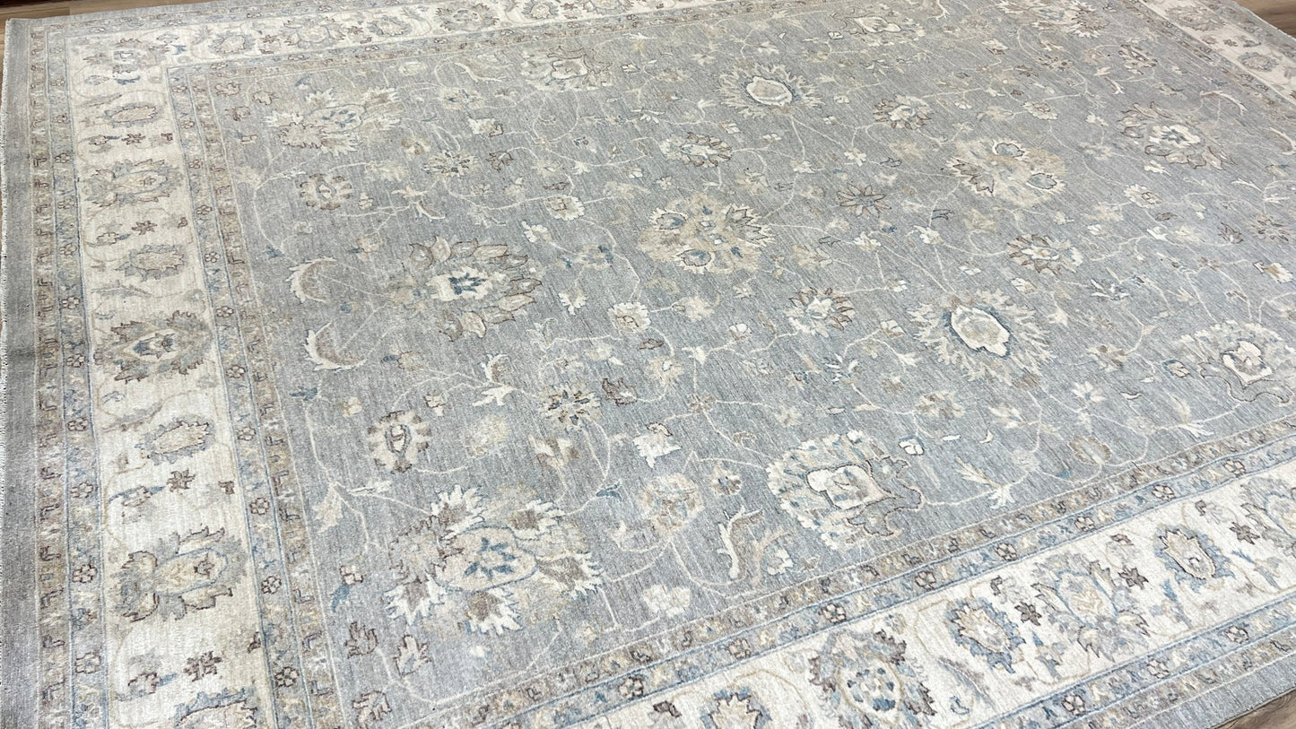 Floral Oushak 9'10"x13'10'' Area Rug