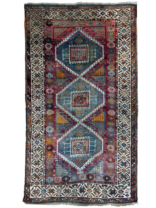 Turkish Kars 4'4"x7'2" Area Rug