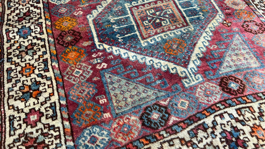 Turkish Kars 4'4"x7'2" Area Rug