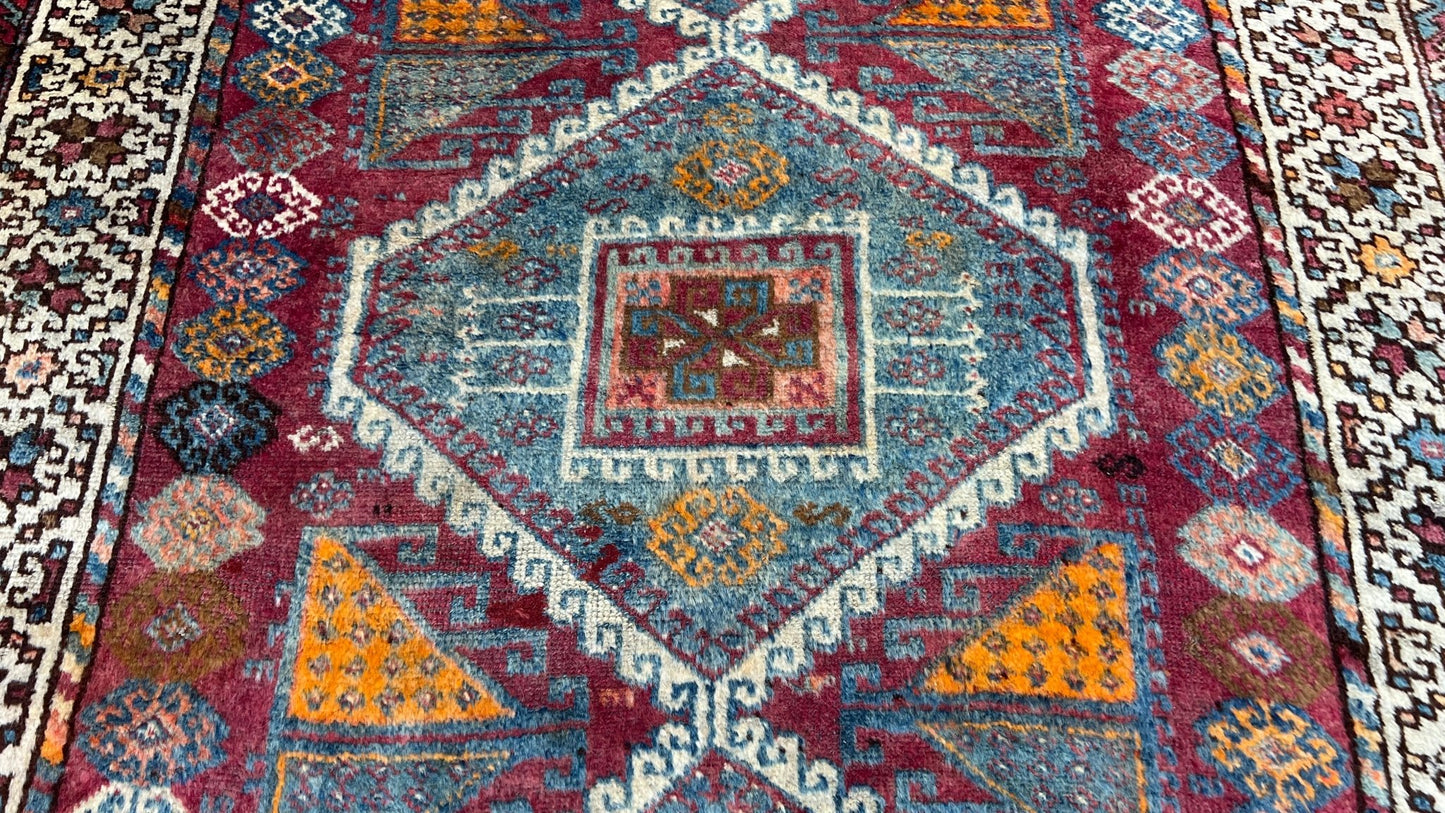 Turkish Kars 4'4"x7'2" Area Rug