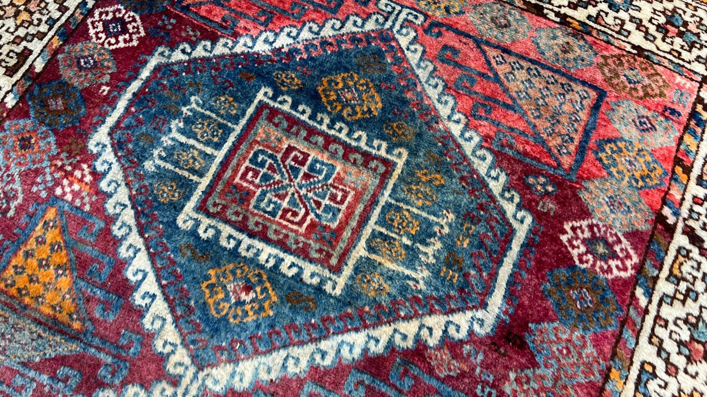 Turkish Kars 4'4"x7'2" Area Rug