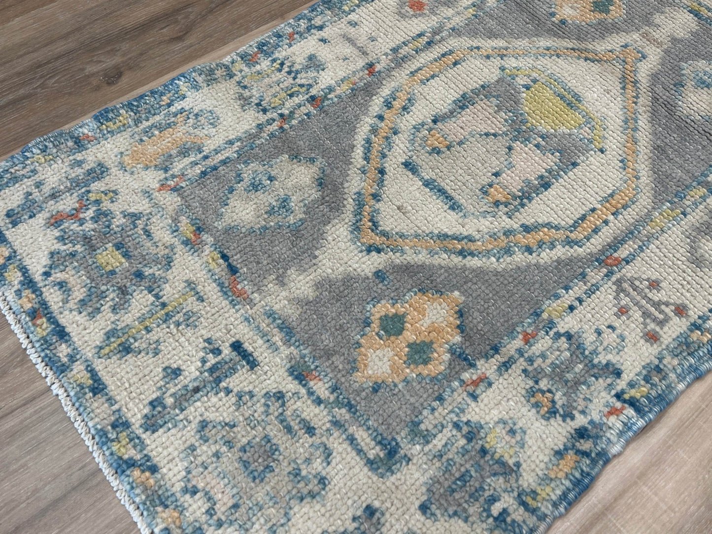 Turkish Oushak 2'x3'5'' Area Rug
