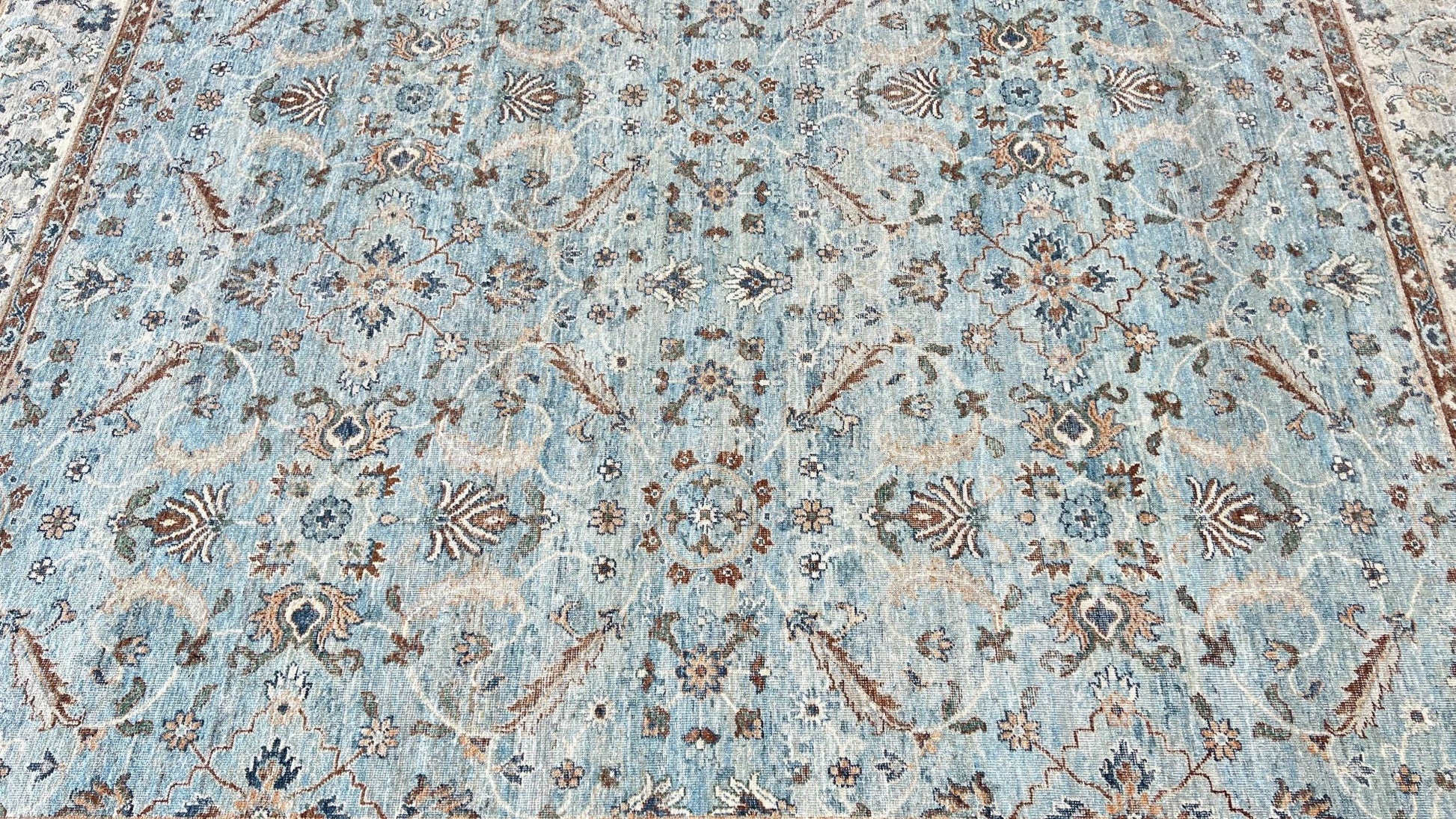 Vintage Look Oushak 8'x10' Area Rug
