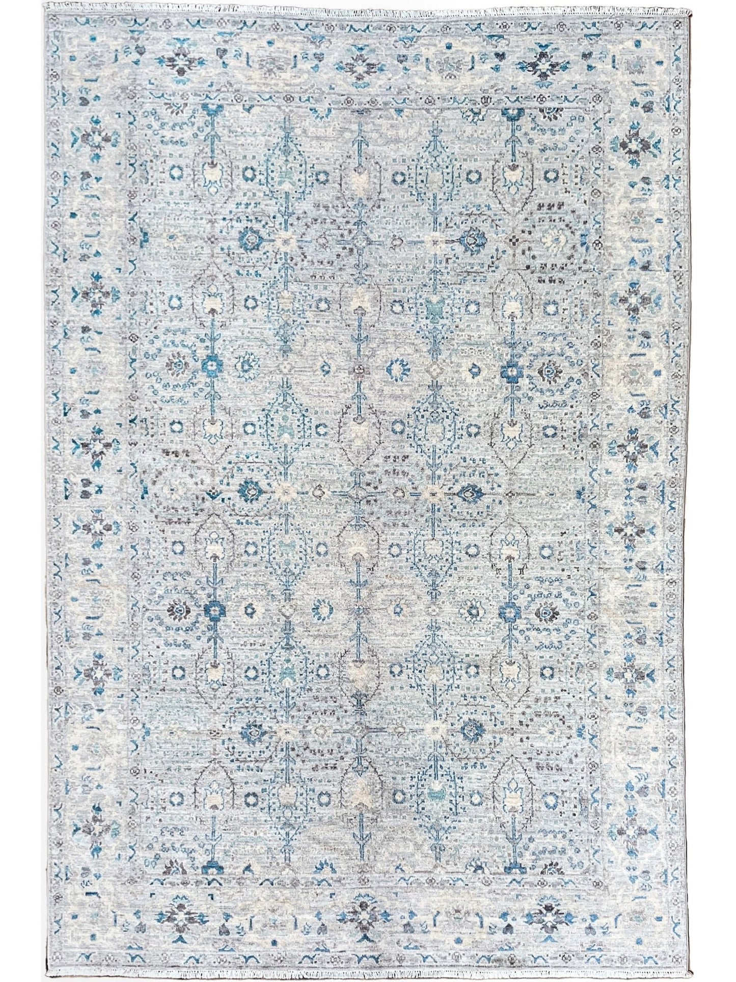 Floral Oushak 5'9"x9' Area Rug