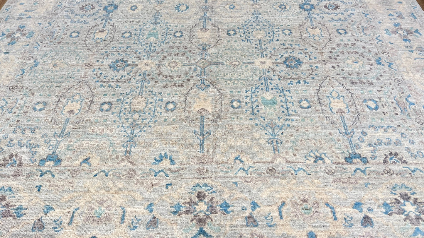 Floral Oushak 5'9"x9' Area Rug