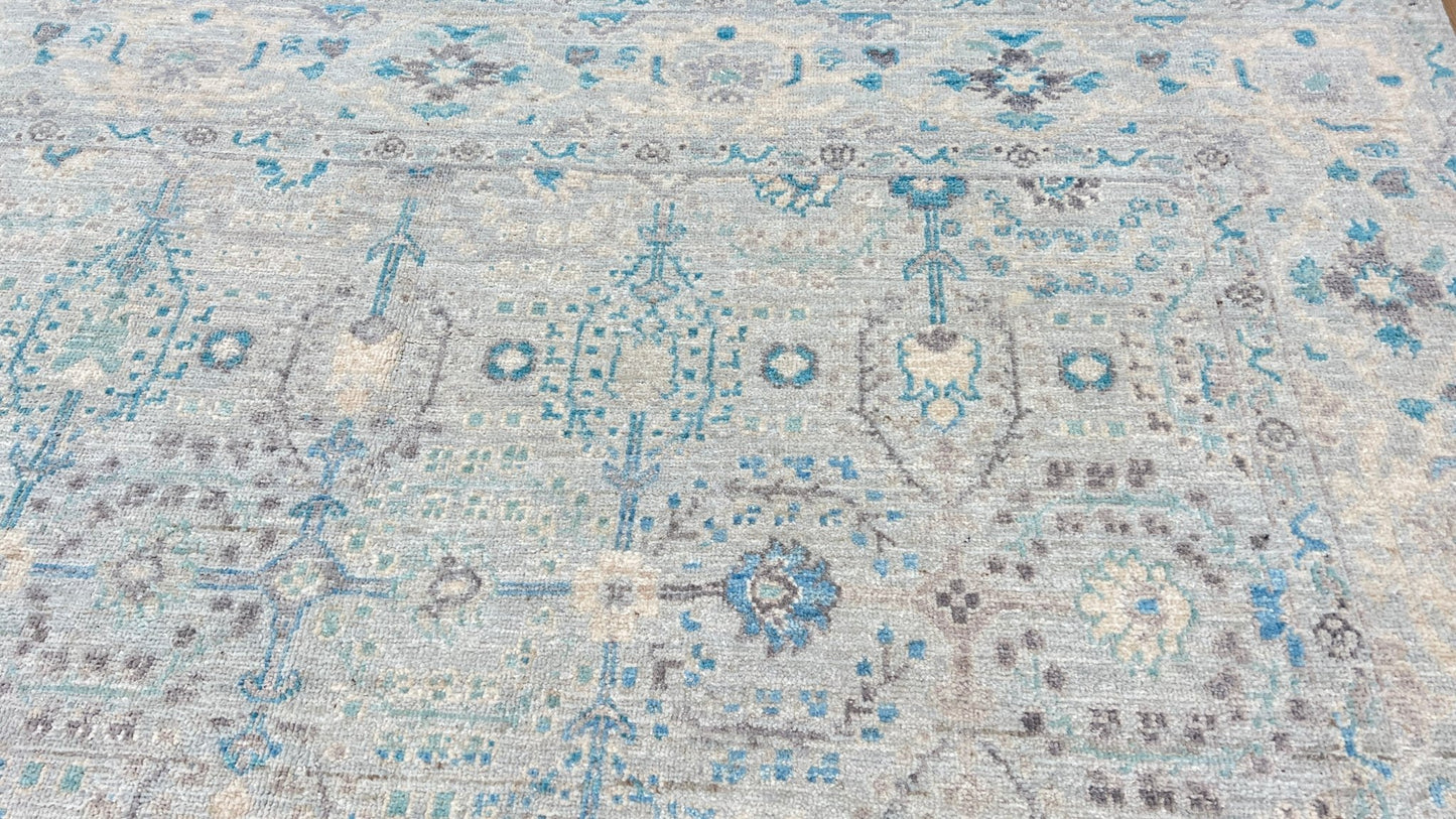 Floral Oushak 5'9"x9' Area Rug