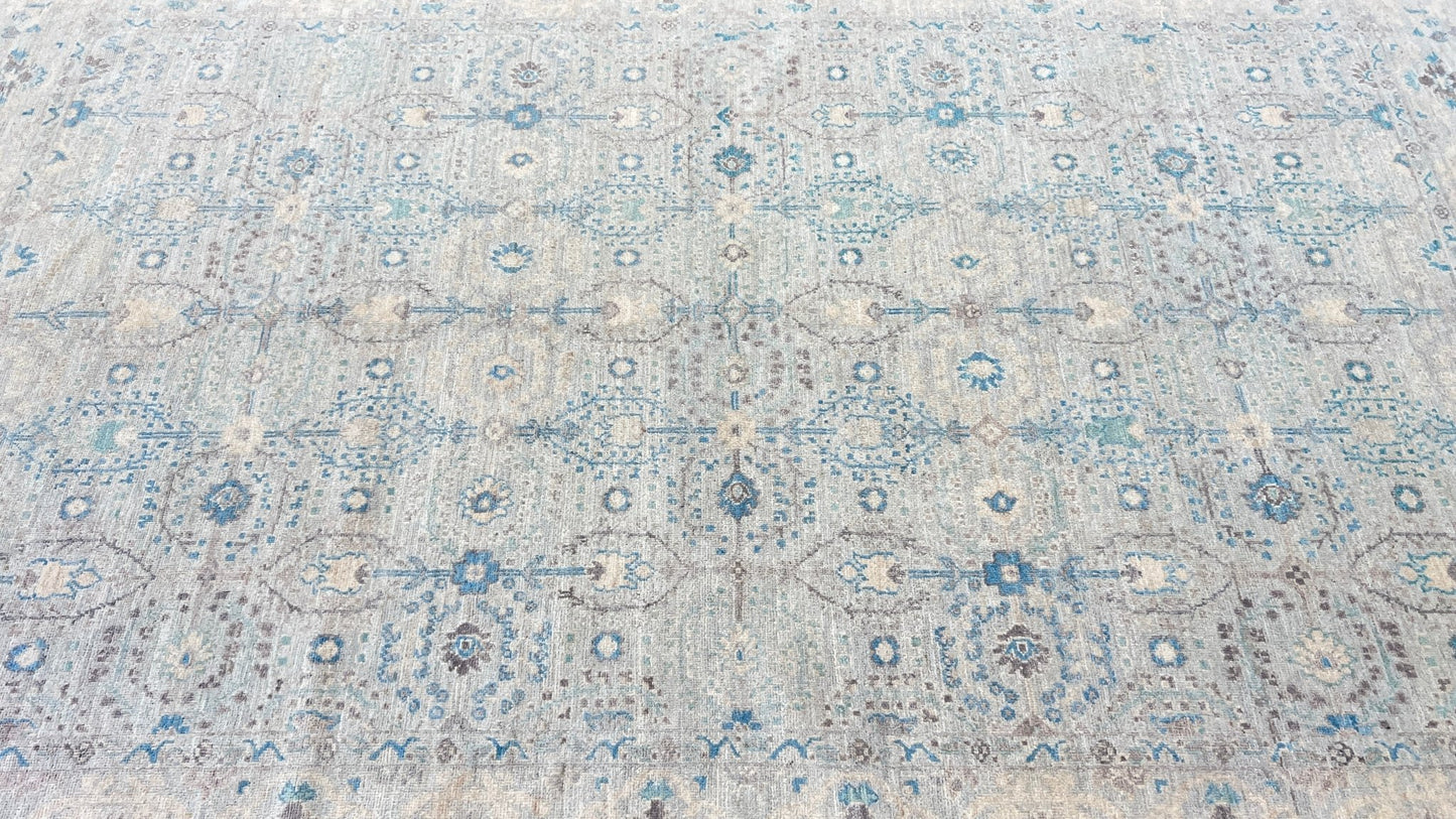 Floral Oushak 5'9"x9' Area Rug