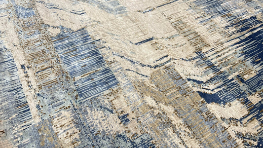 Abstract Modern 4'1"x5'11" Area Rug