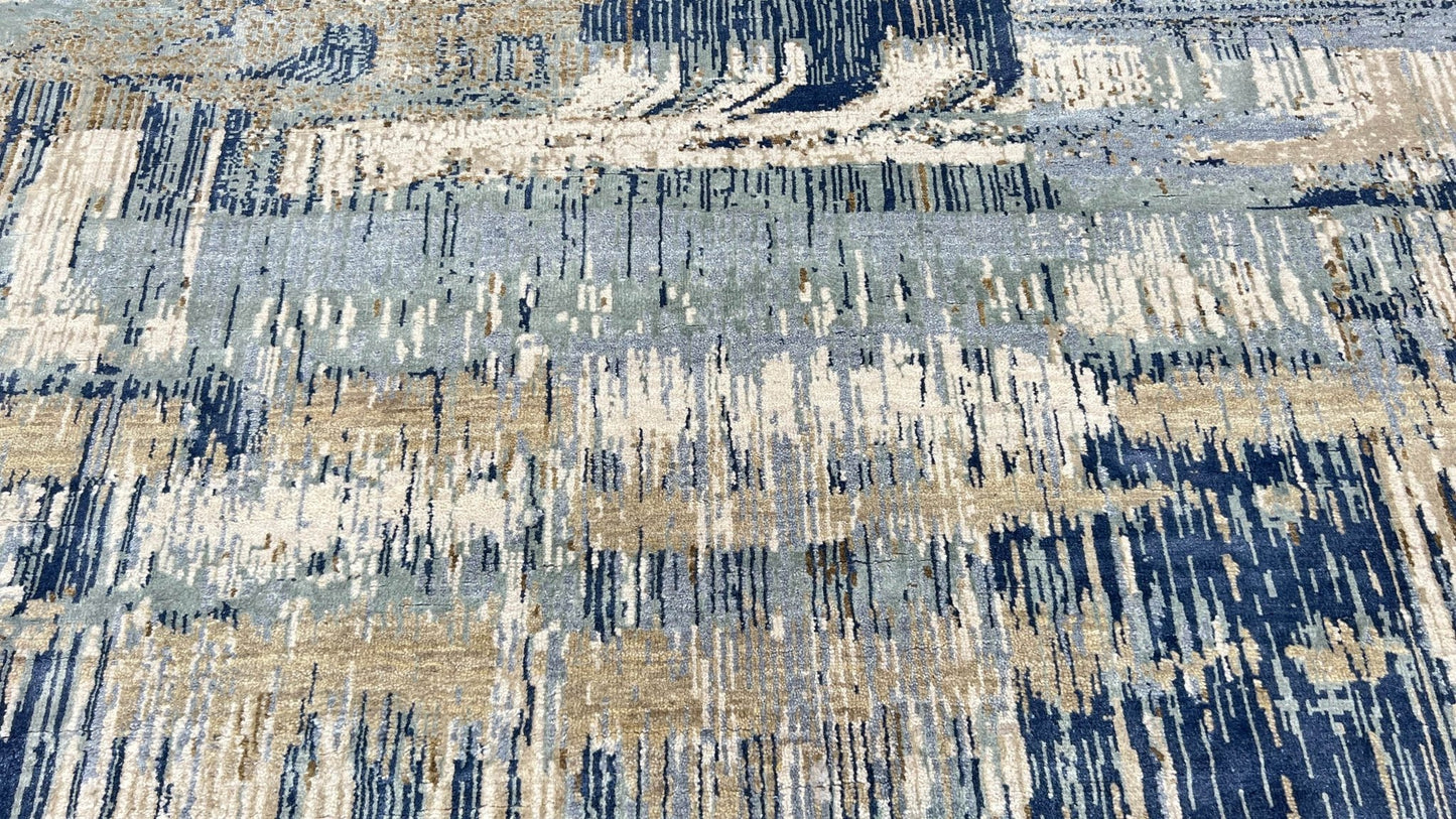 Abstract Modern 4'1"x5'11" Area Rug