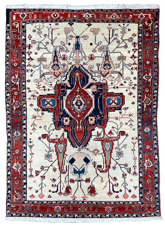 Turkish Serapi 7'10"x11'4" Area Rug