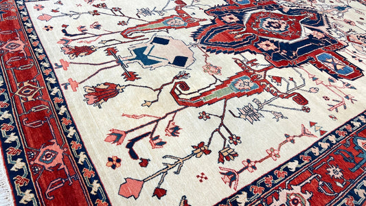 Turkish Serapi 7'10"x11'4" Area Rug